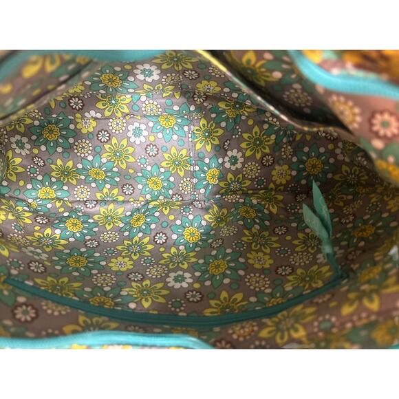 Vera Bradley Lemon Parfait Shoulder Bag - Picture 3 of 7